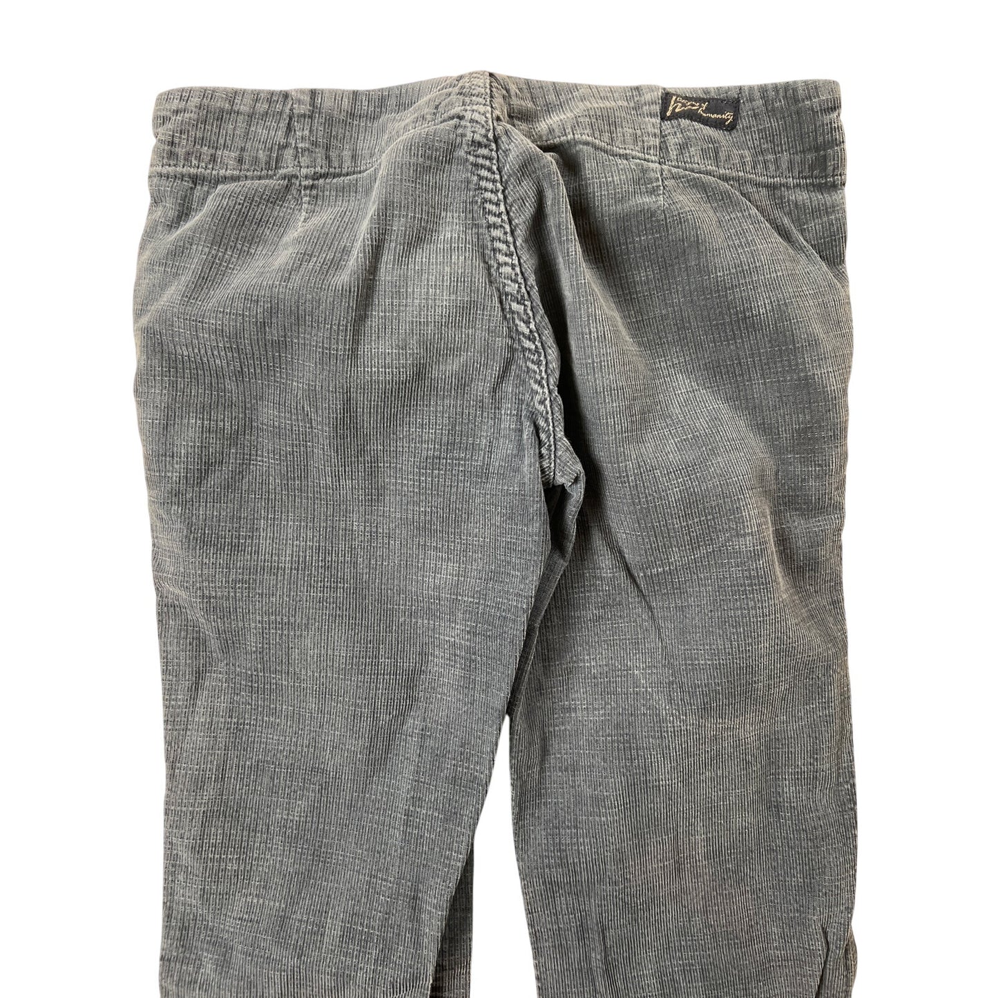 Y2K Citizen of Humanity Navy Blue Corduroy Low Rise BootCut Pants Size 28