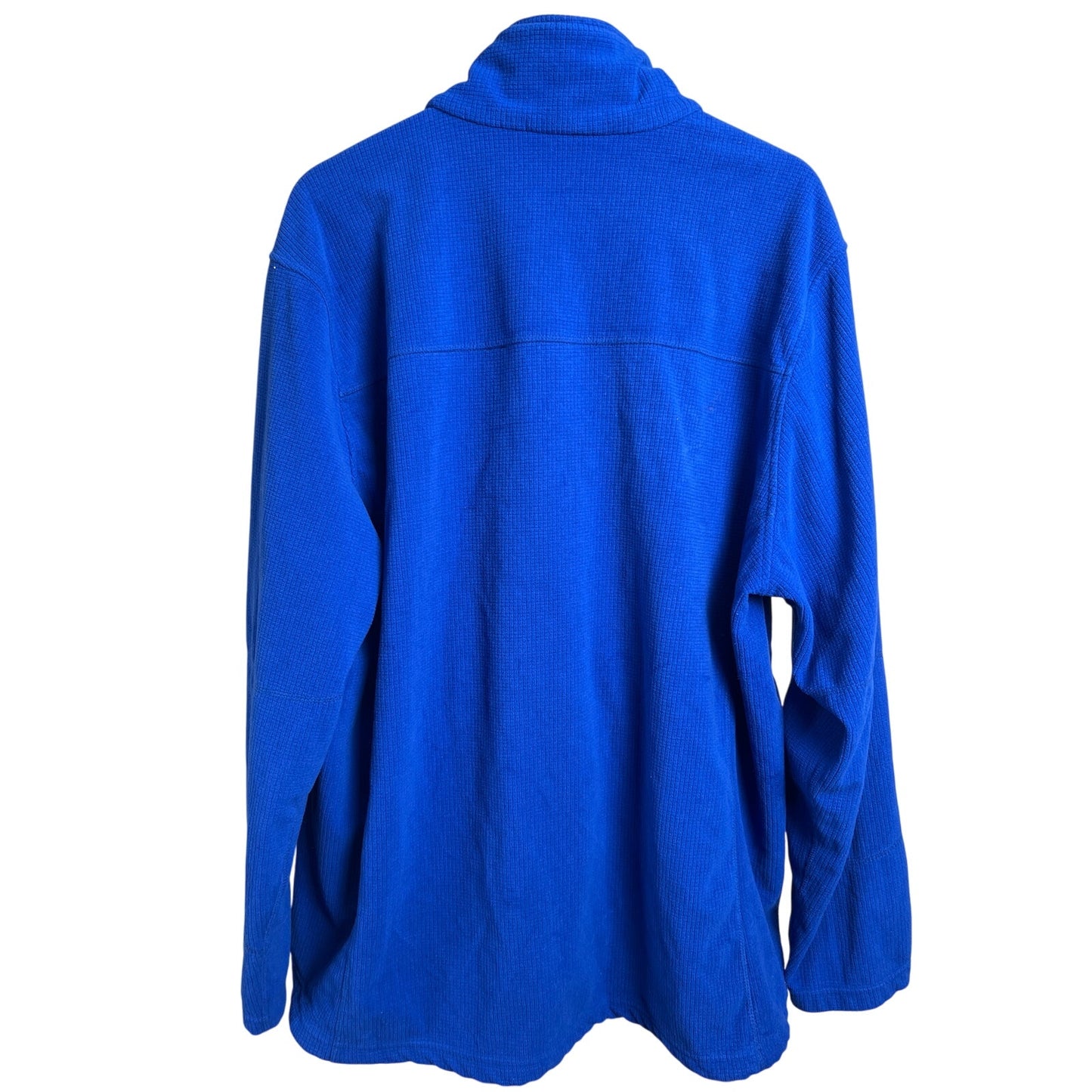 Orvis Trout Bum 2XL Fleece Waffle Full Zip Blue