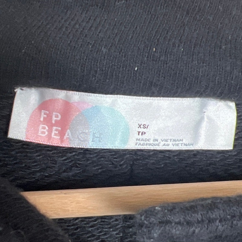 Free People Black Cowl Neck Women's Sweater Size XS