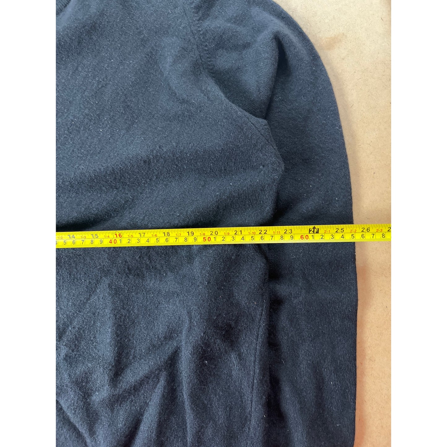 Alan Paine Luxury Men’s Cashmere Turtle Neck Pullover Sweater Black Size LT