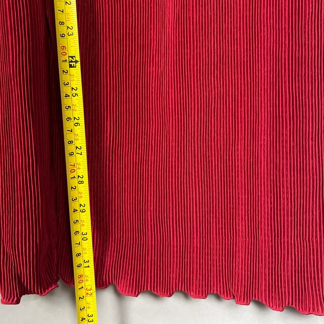 Abercrombie & Fitch Size Small Long NWT Pull On Textured Crinkle Flare Leg