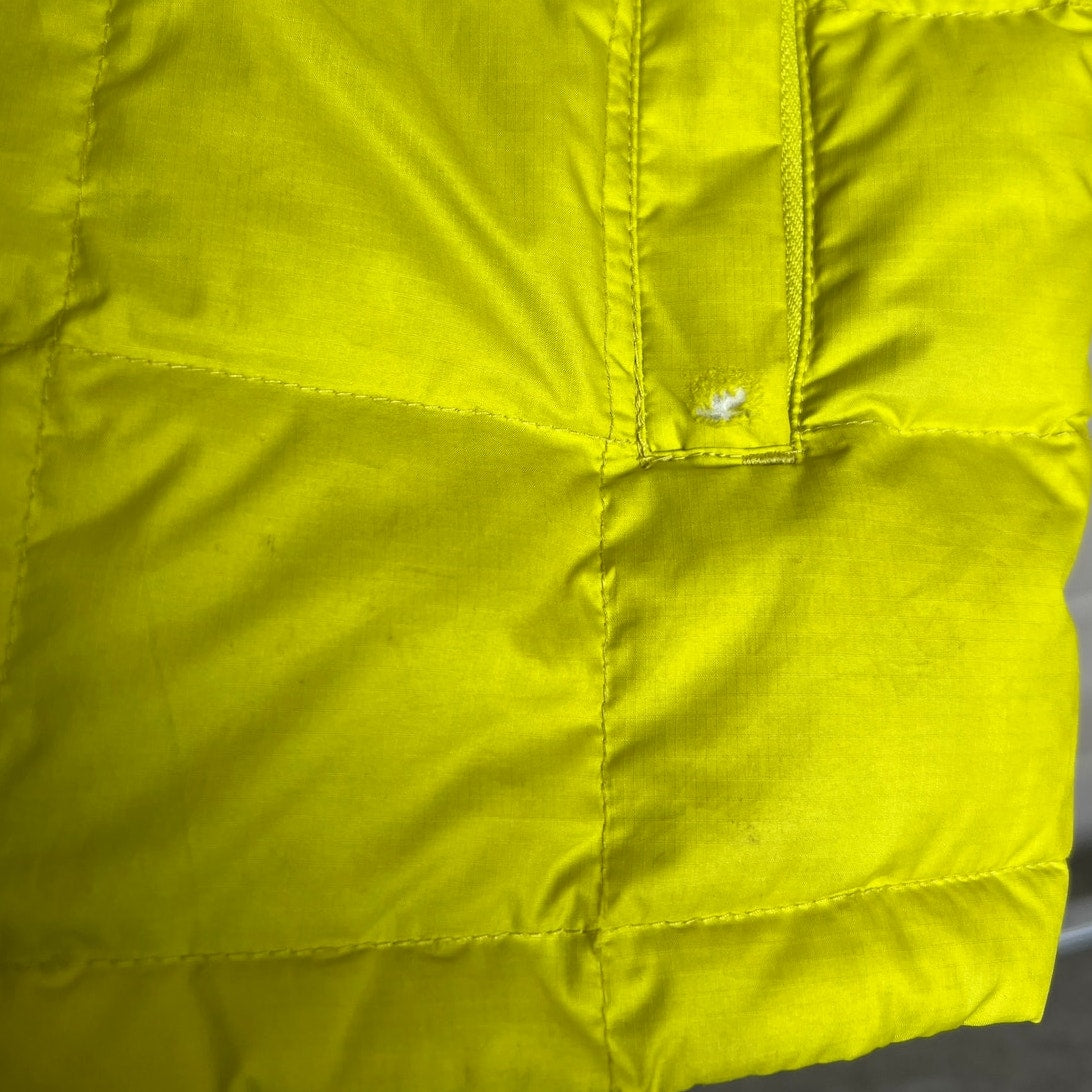Marmot Puffer Vest Yellow Medium Girls Youth *Damage*