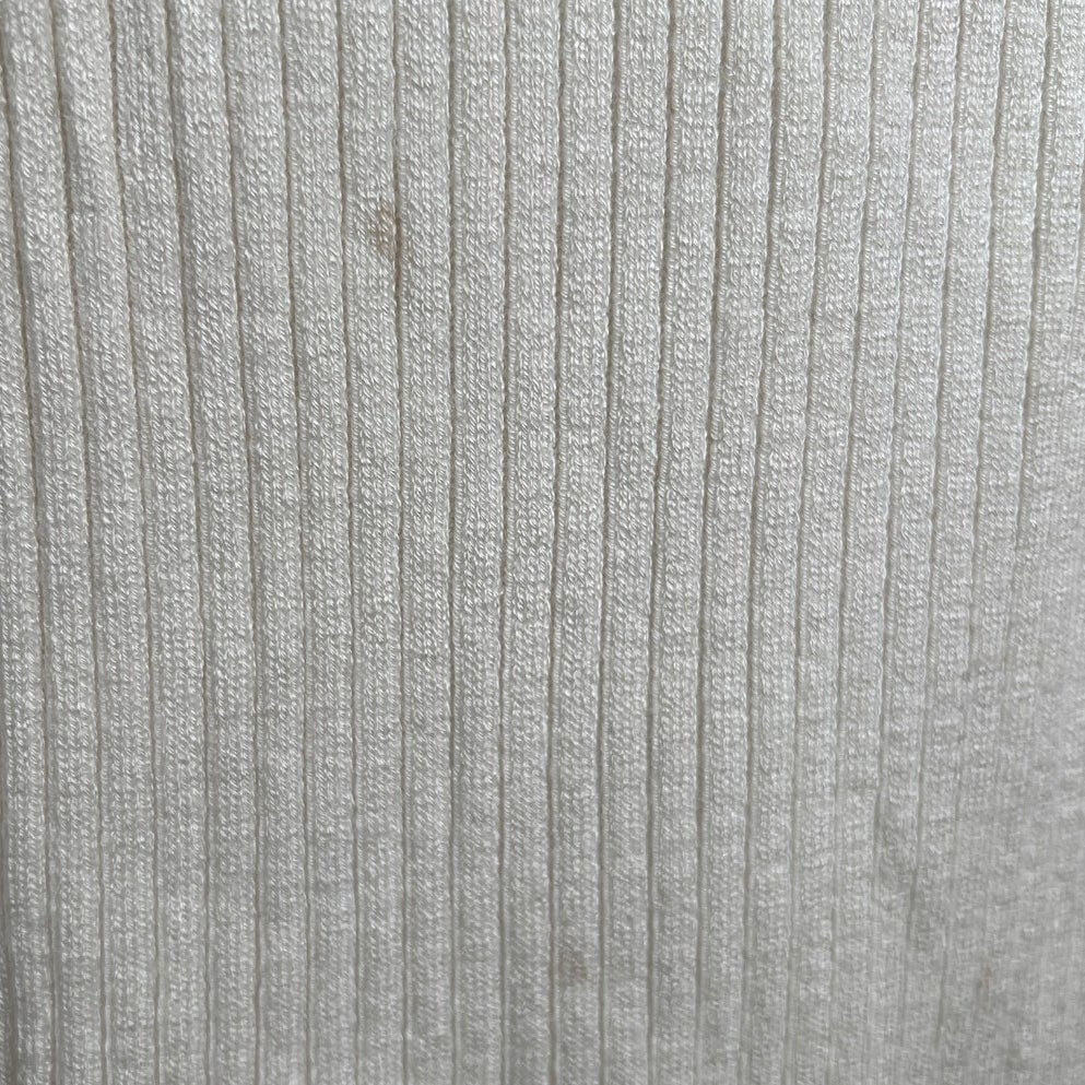 Hepa USA V-neck White Stretch Dress *Dimensions In Pictures*