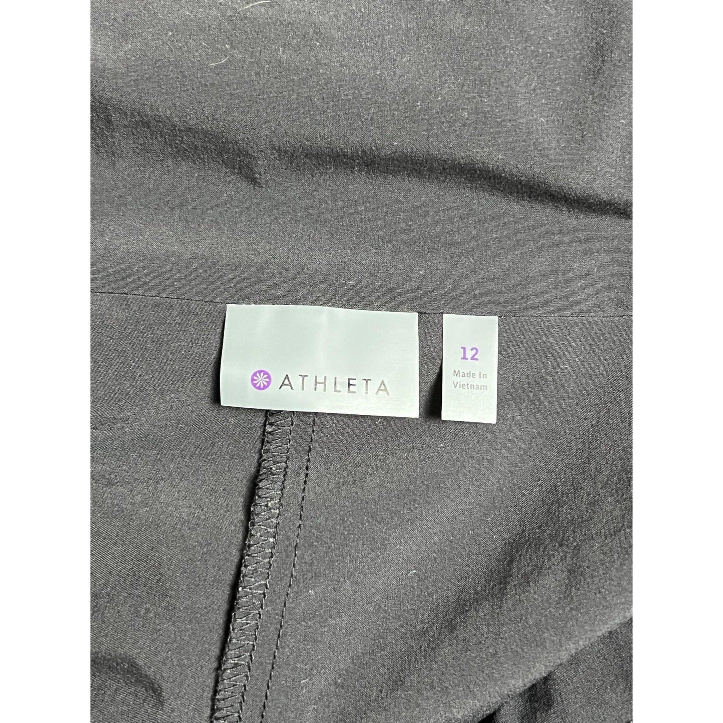 Athleta Skirt Womens 12 Blue A-Line Athletic Lightweight Pockets Stretch Active