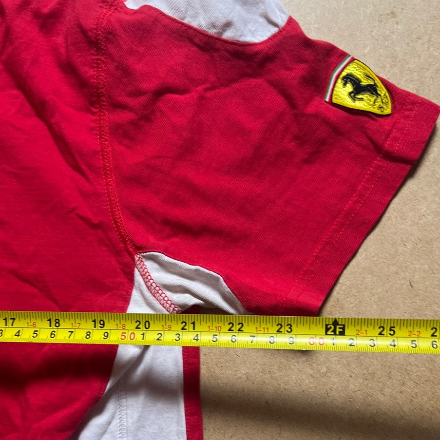 Ferrari Scuderia Men's Bright Red Tee Shirt XL