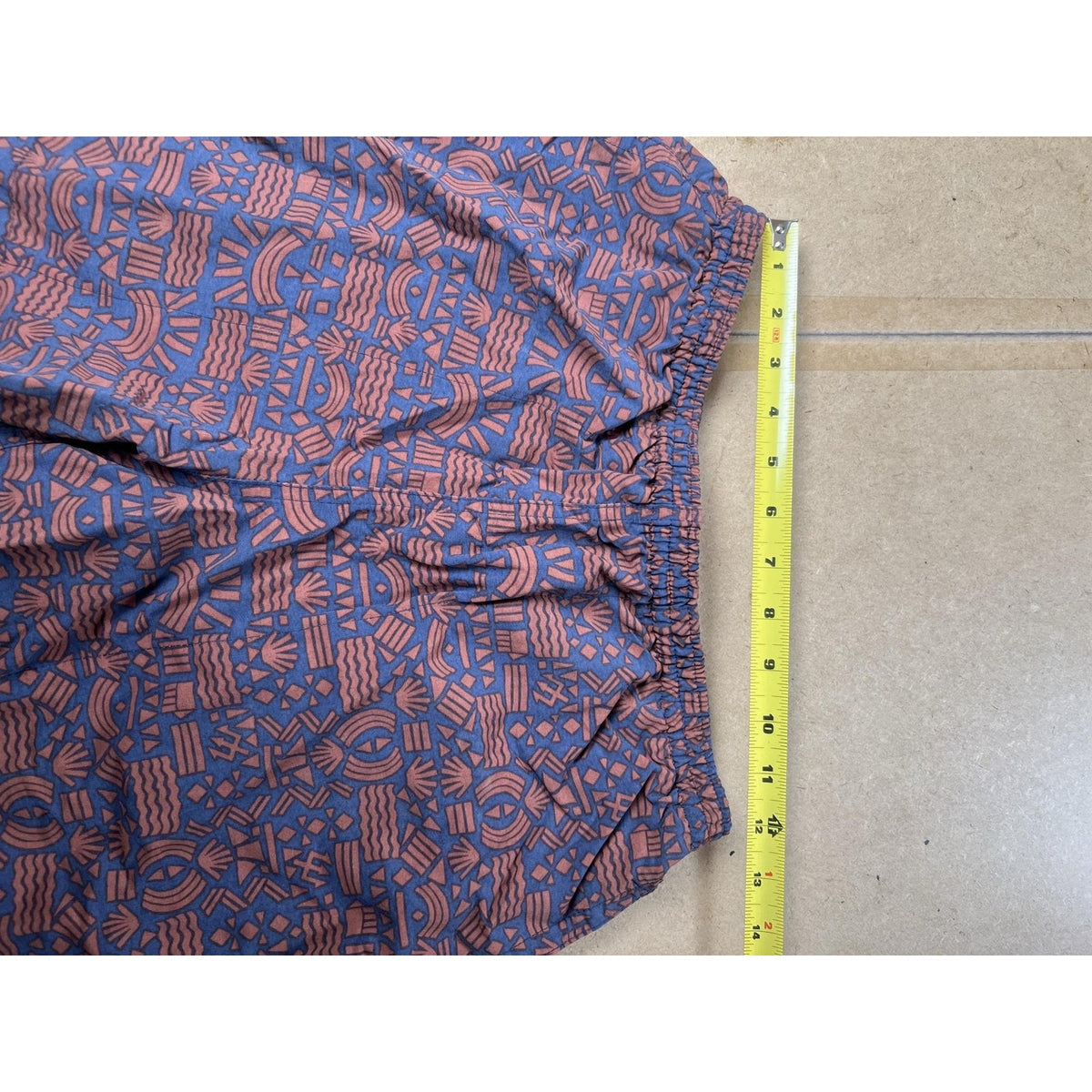 Patagonia Shorts Mens S Blue Bermuda Nylon Quick Dry Elastic Waist Pockets