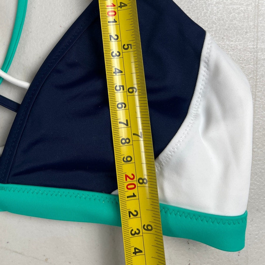 Athleta XS Freestyle Colorblock Bikini Swim Top