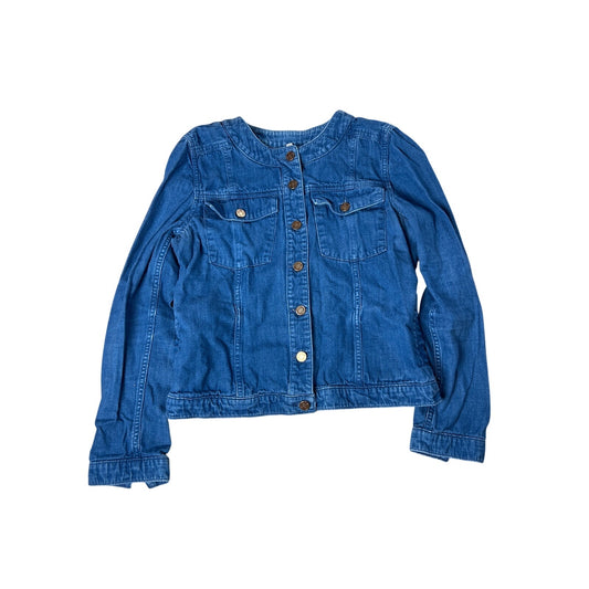 7 For All Mankind Women Button Up Jean Jacket Size Large