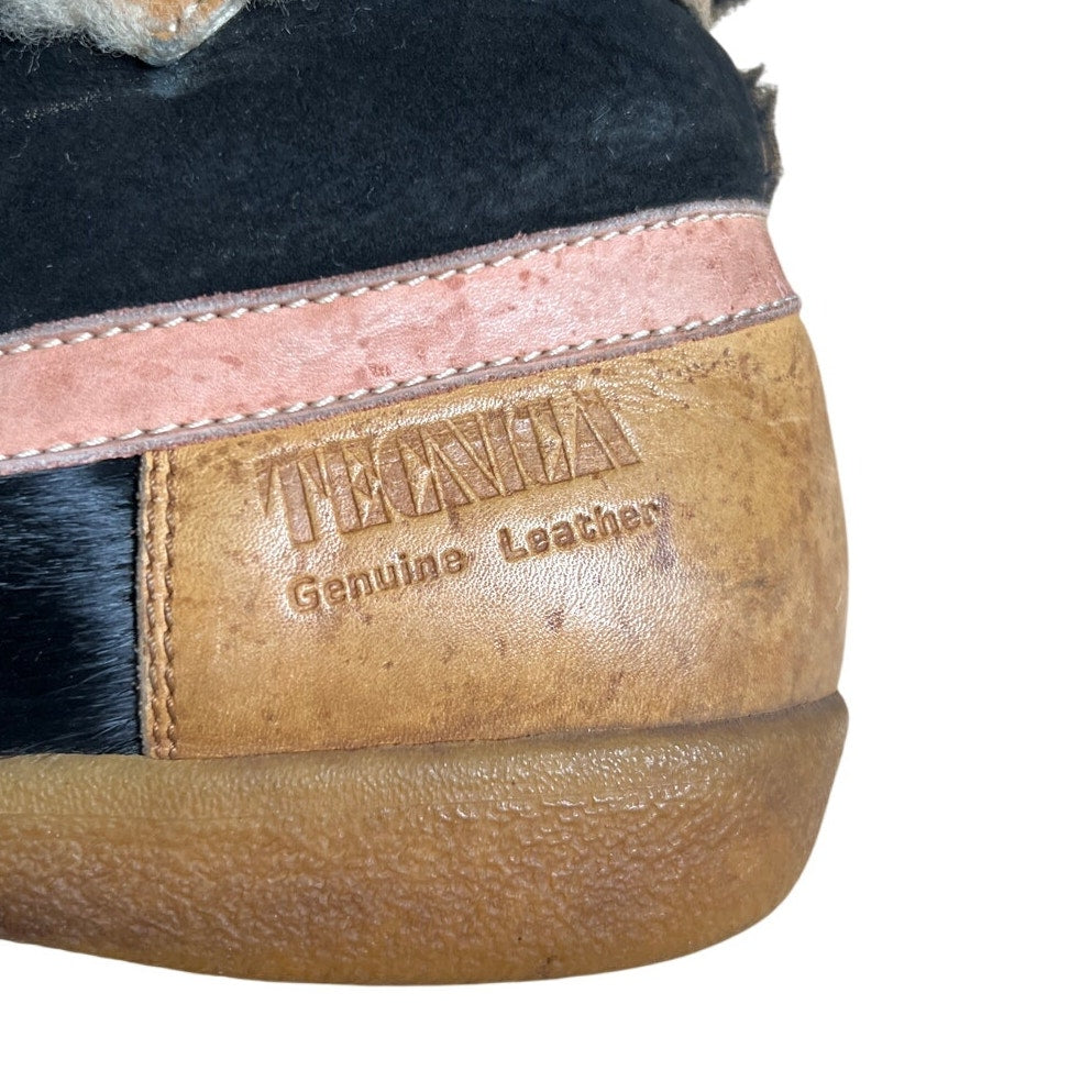 Tecnica Rainbow Calf Hair Fur Lined Snow Boots Sz 38 W7