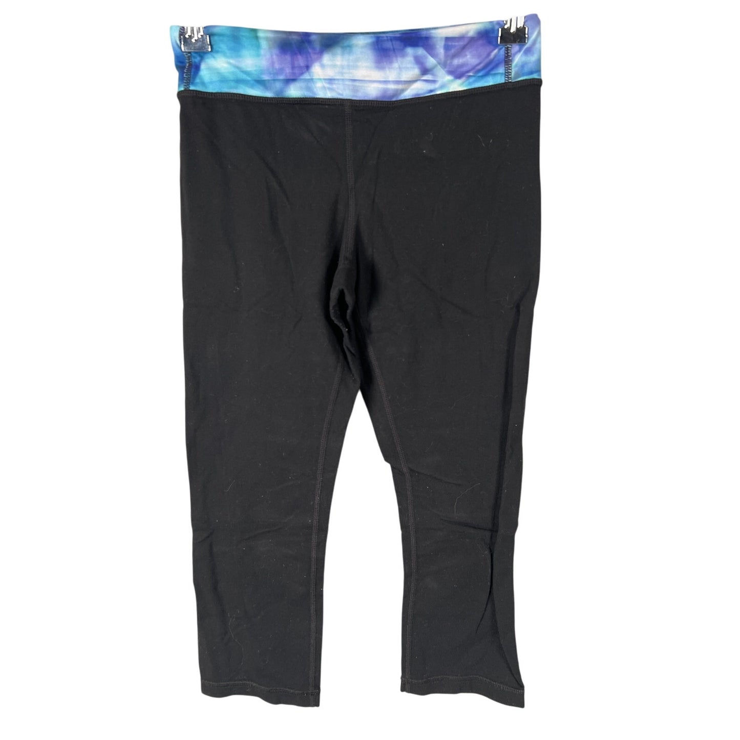 Athleta Girl M 8-10 Nylon Cut Leggings Spring It On Capri