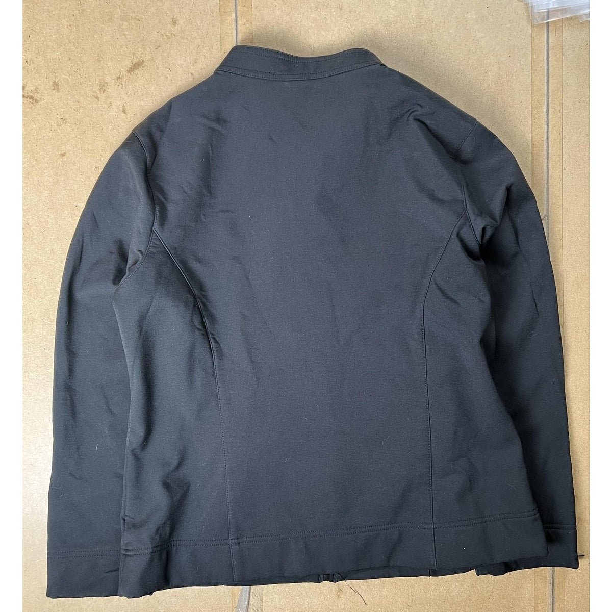 Hanna Andersson Jacket Girls 16 Black Softshell Lined Full Zip Pockets
