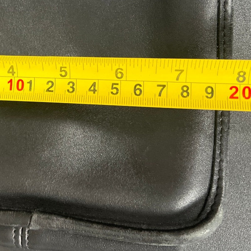 Vintage Coach Bag 9620 Black Shoulder Bag Convertible Flap USA Made