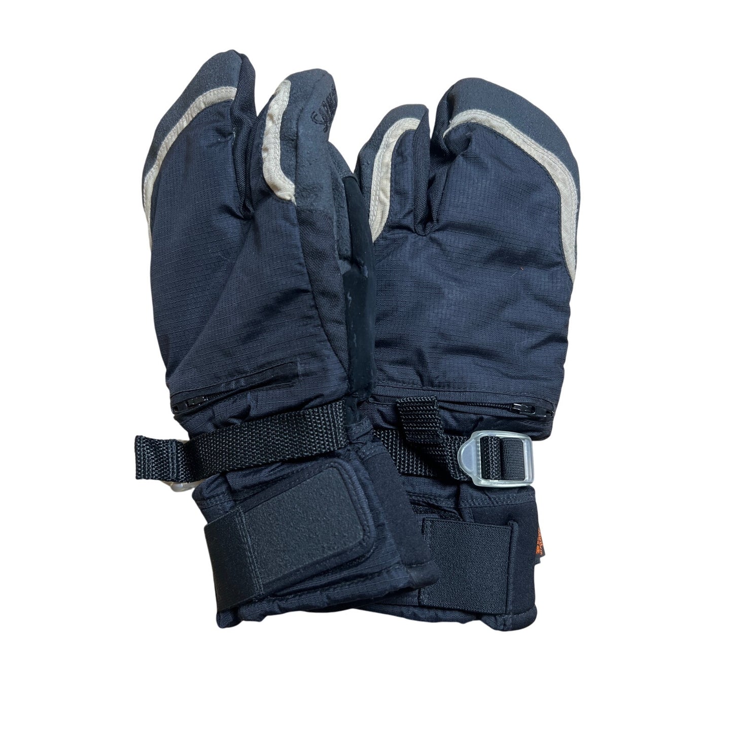 Grandoe Men Black Winter Ski-Dri Gloves One Size