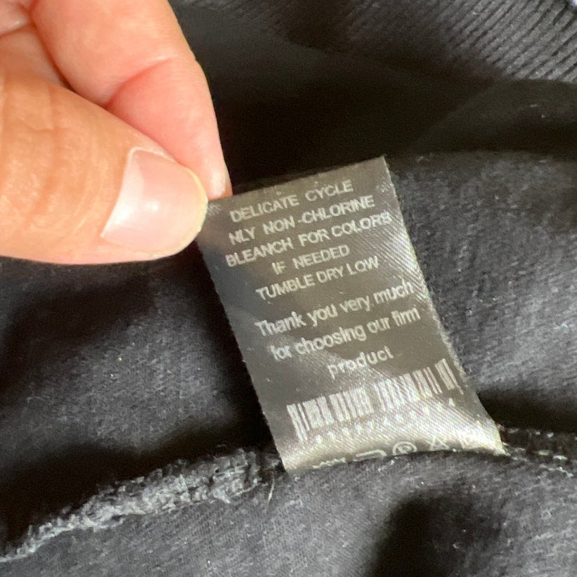 Phillipp Plein Black Patch Stars Men Hoodie Size 2XL