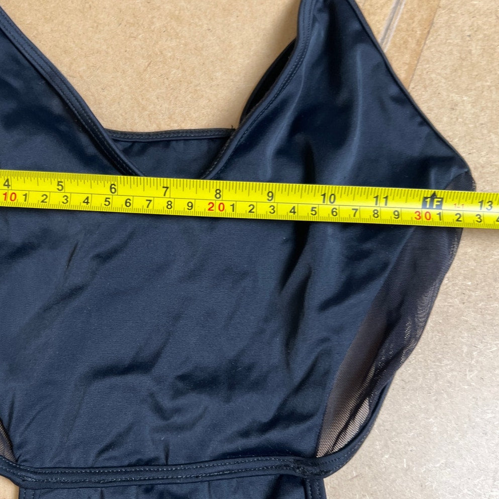 NWT Dippin Daisy’s One Piece Black Swimsuit Size Small