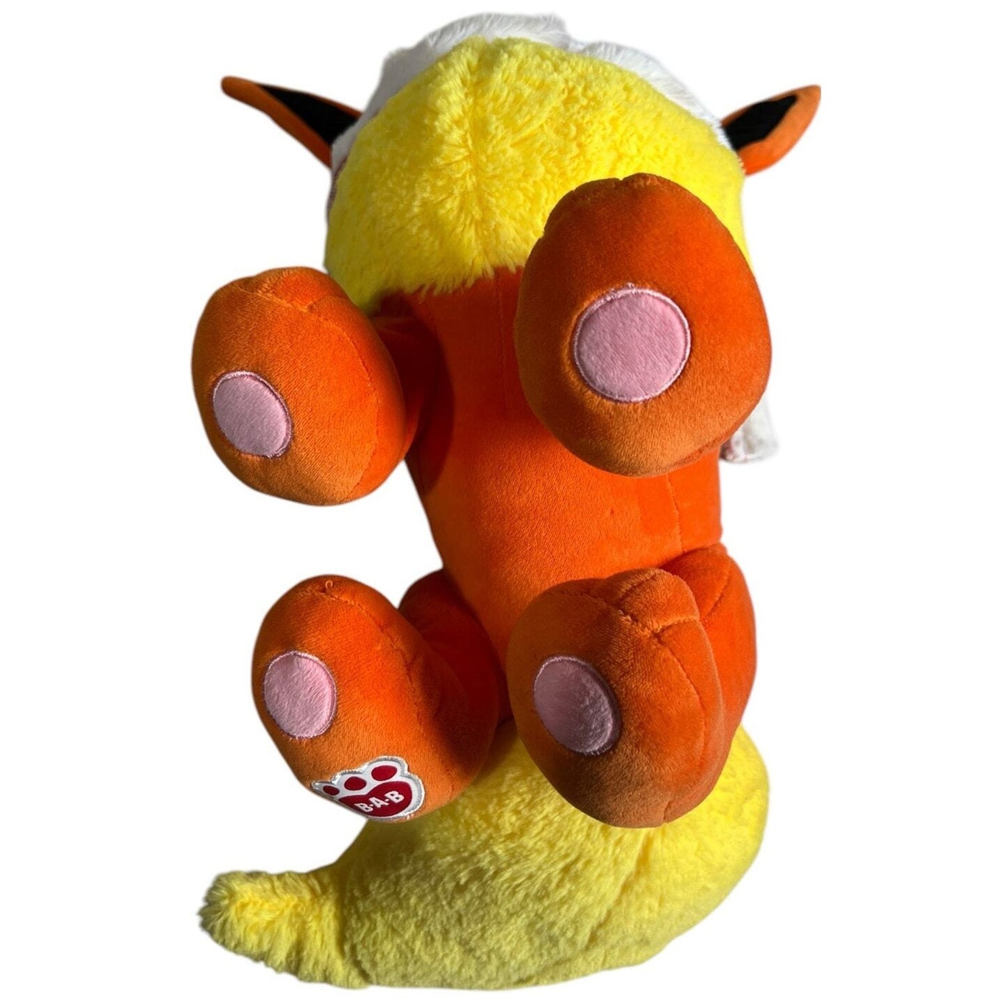 Build-A-Bear Pokemon Flareon Stuffed Plush w/ Sleeper, & Cape Rare No Sound
