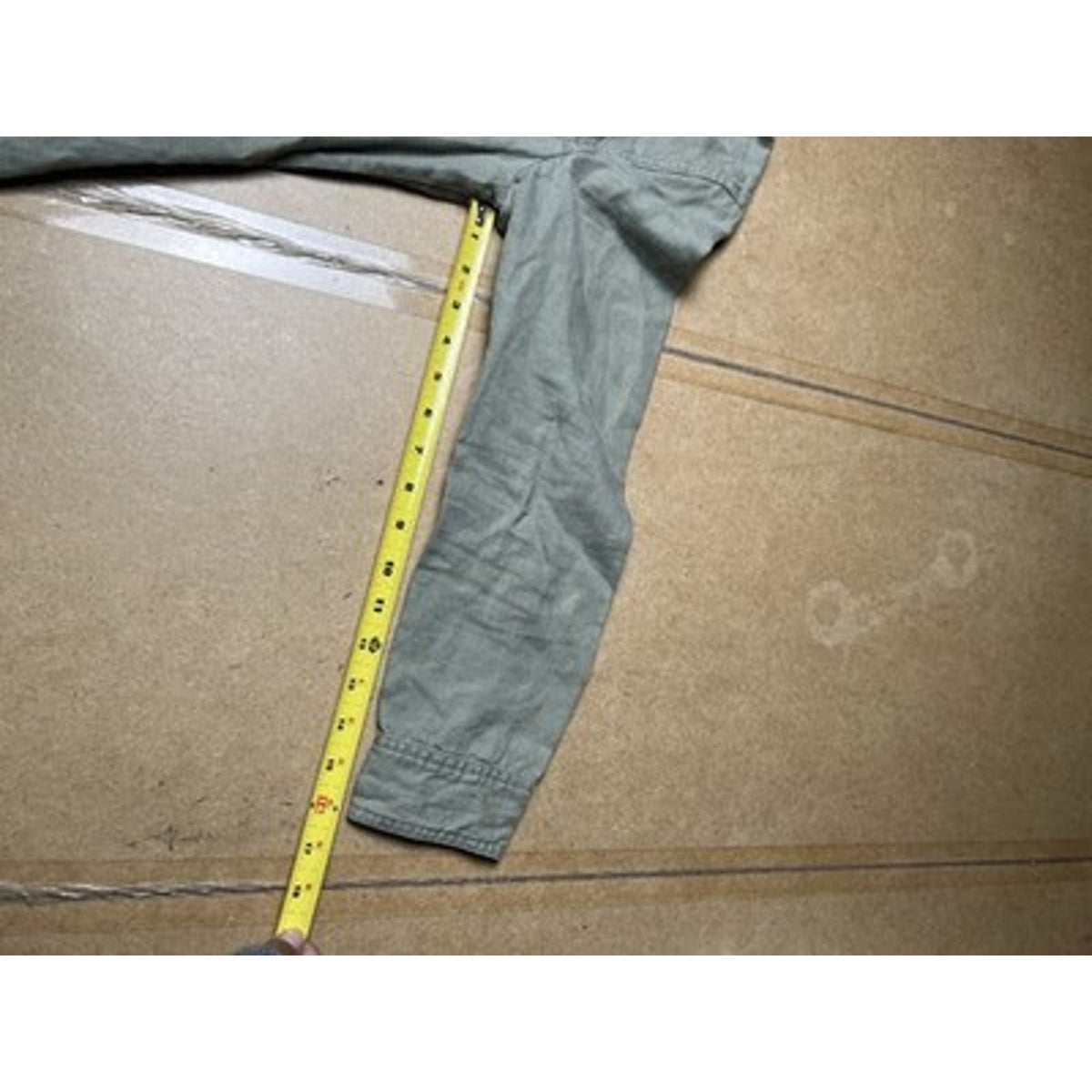 J. Jill Coat Womens S Green Linen Lined Collared Pockets Lightweight Mid-Length