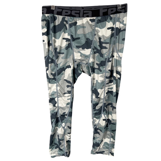 Tesla Camo Compression Training Cool Dry Workout Bottoms 3XL