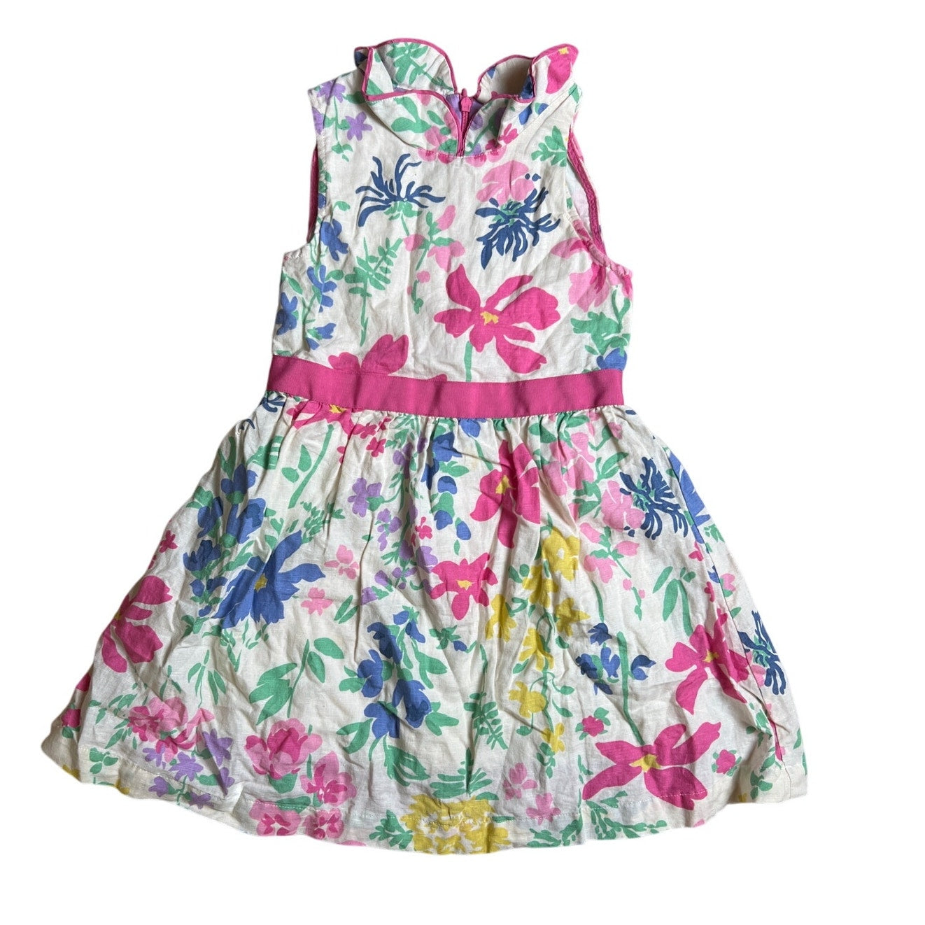 Mini Biden Floral Dress Girl 7-8Y