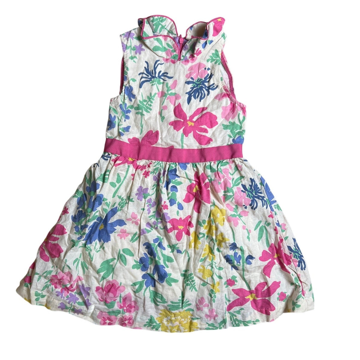 Mini Biden Floral Dress Girl 7-8Y