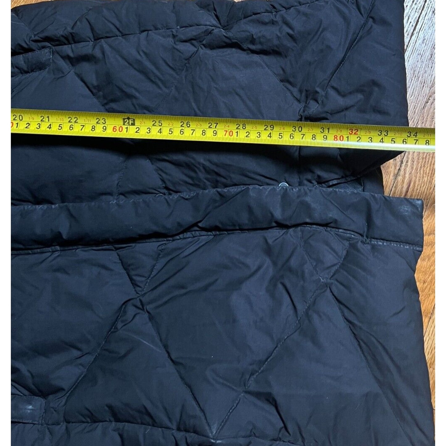 The North Face Black Puffer Goose Down Parka Jacket Coat Small S