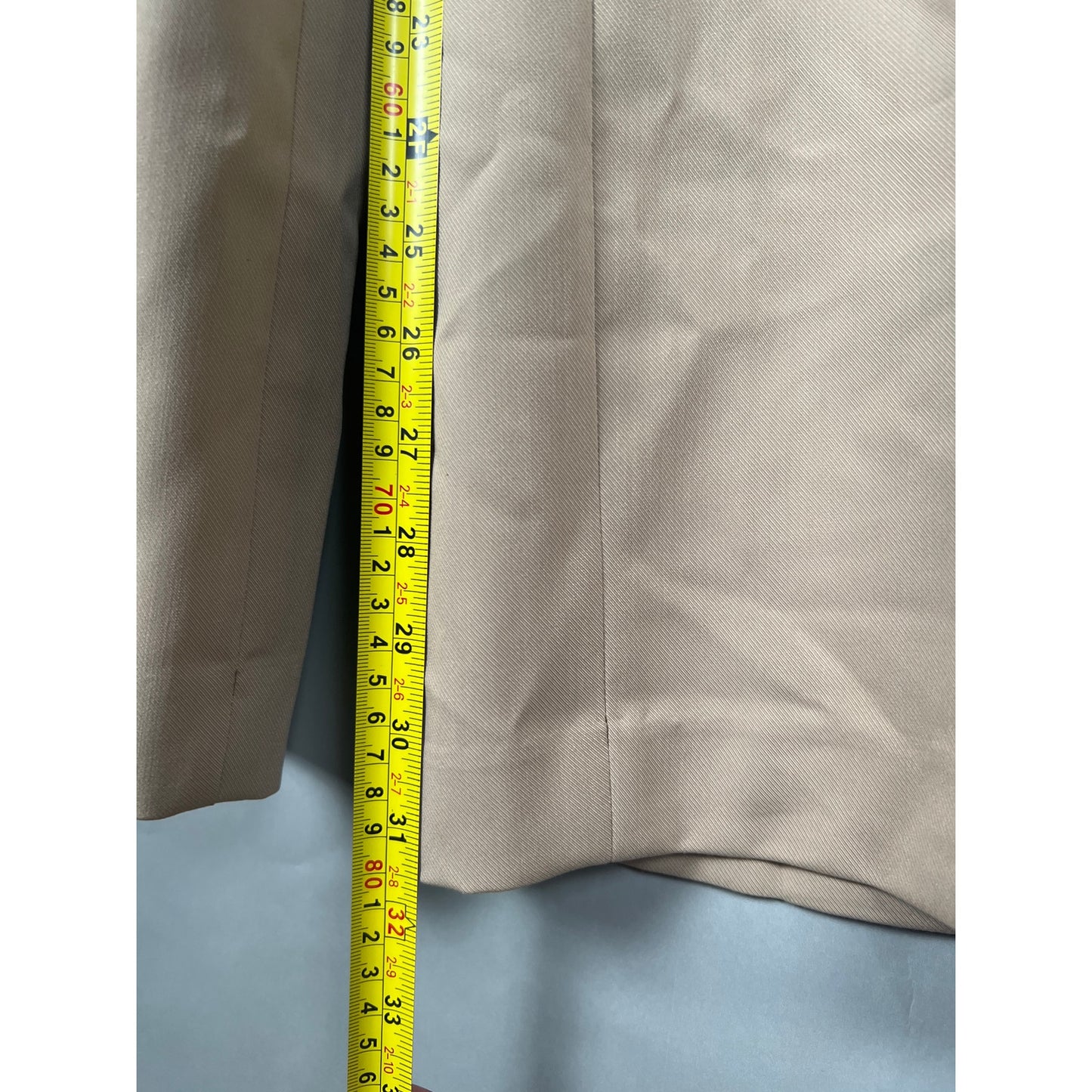 Ann Taylor NWT The Wide Leg High Rise Polyester Size 8 Beige