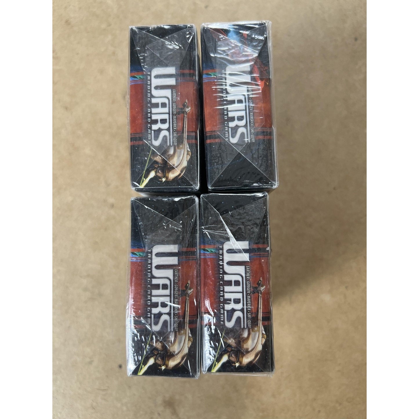 WARS Incursion Starter Deck Lot Of 4 Decipher Trading Card Game 2004 New Sealed