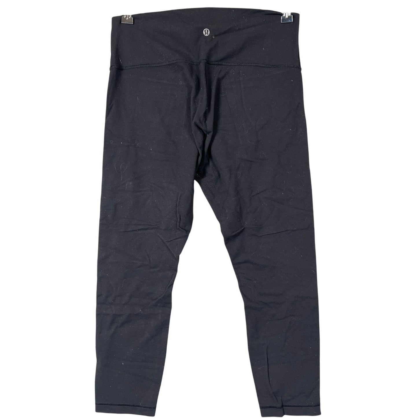 Lululemon Hi-Rise Black Capri Leggings Women Size 12