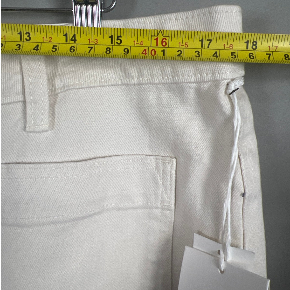 Free Assembly 16 Cotton NWT White Relax Cargo Pants
