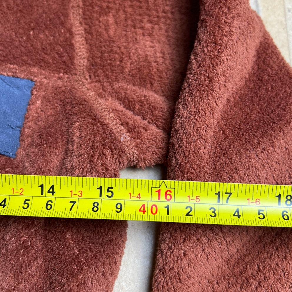 Patagonia Womens Sweater Extra Small Brown Re-Tool Snap T Fleece Pullover