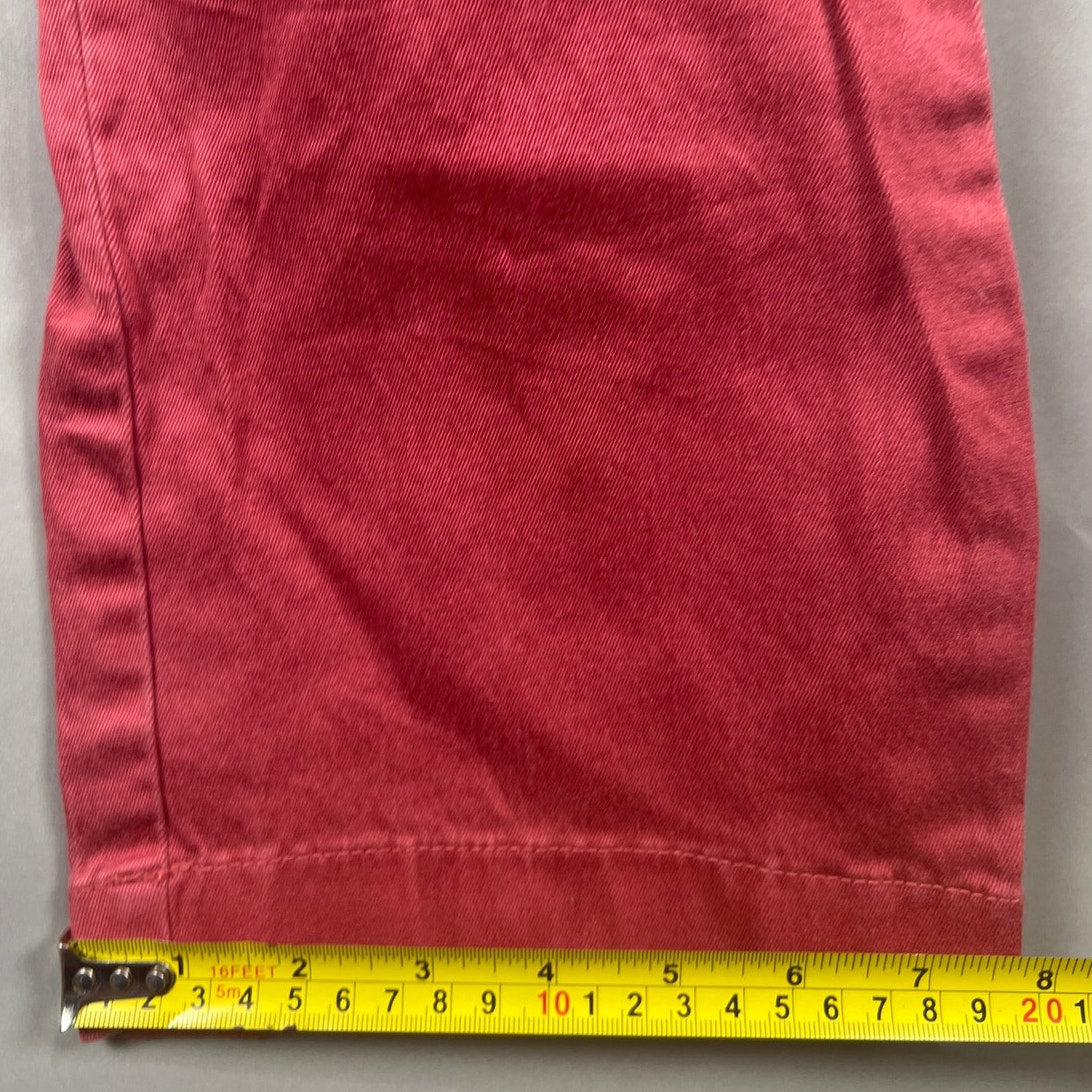 J. Crew Stretch Red Dress Pants 34 x 32 Cotton Chino
