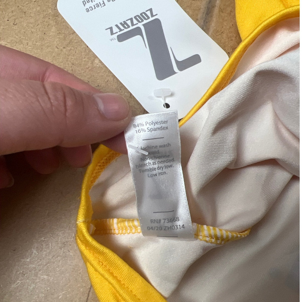 NWT University Of Minnesota Yellow Tube Top Size XS