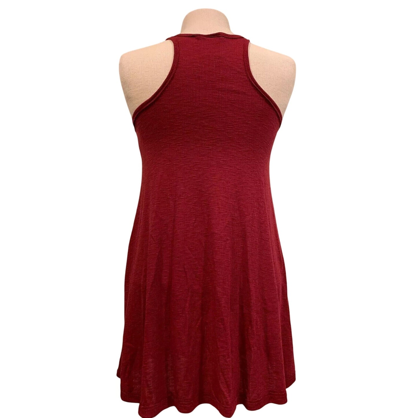 Free People Tank Dress Burgundy Red Size XS