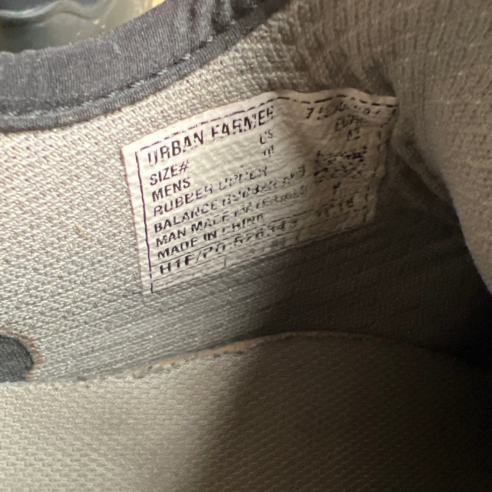 Men’s Bogs Urban Farmer Waterproof Low Wellies Shoes Black Size 10 Men’s