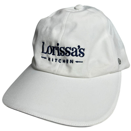 Lululemon Lorissa's Kitchen Adjustable Strap Thin Hat *Stains*
