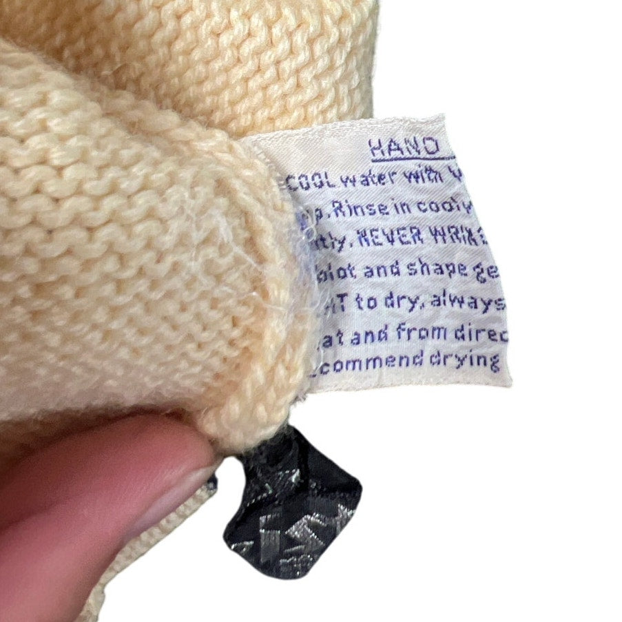 Vintage MeisterSinger Made In Hong Kong Winter Hat Cream Unisex