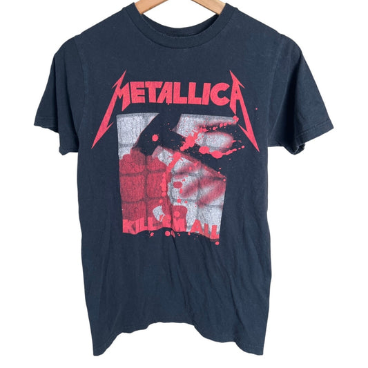 2012 Metallica Kill Them All Black Band T-shirt *Dimensions In Pictures*