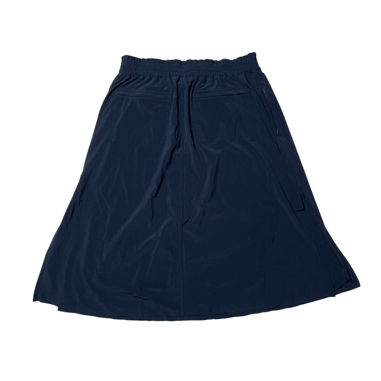 Athleta Large Black Cosmic Knee High Skirt