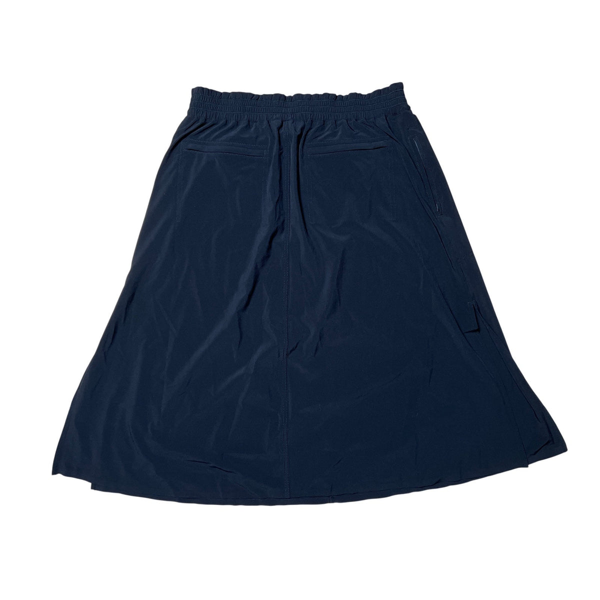 Athleta Large Black Cosmic Knee High Skirt
