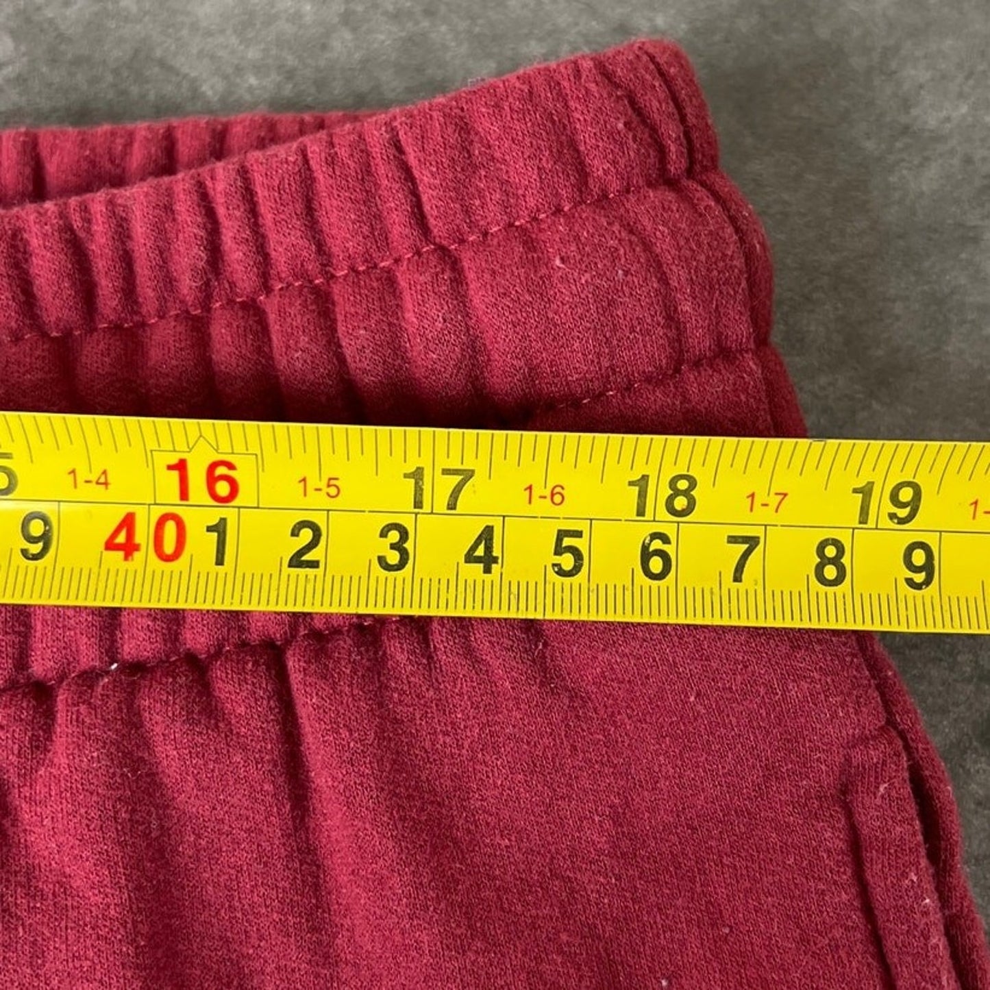 Betty Boop Youth 3XL 21 Red Graphic Sweatpants Unisex