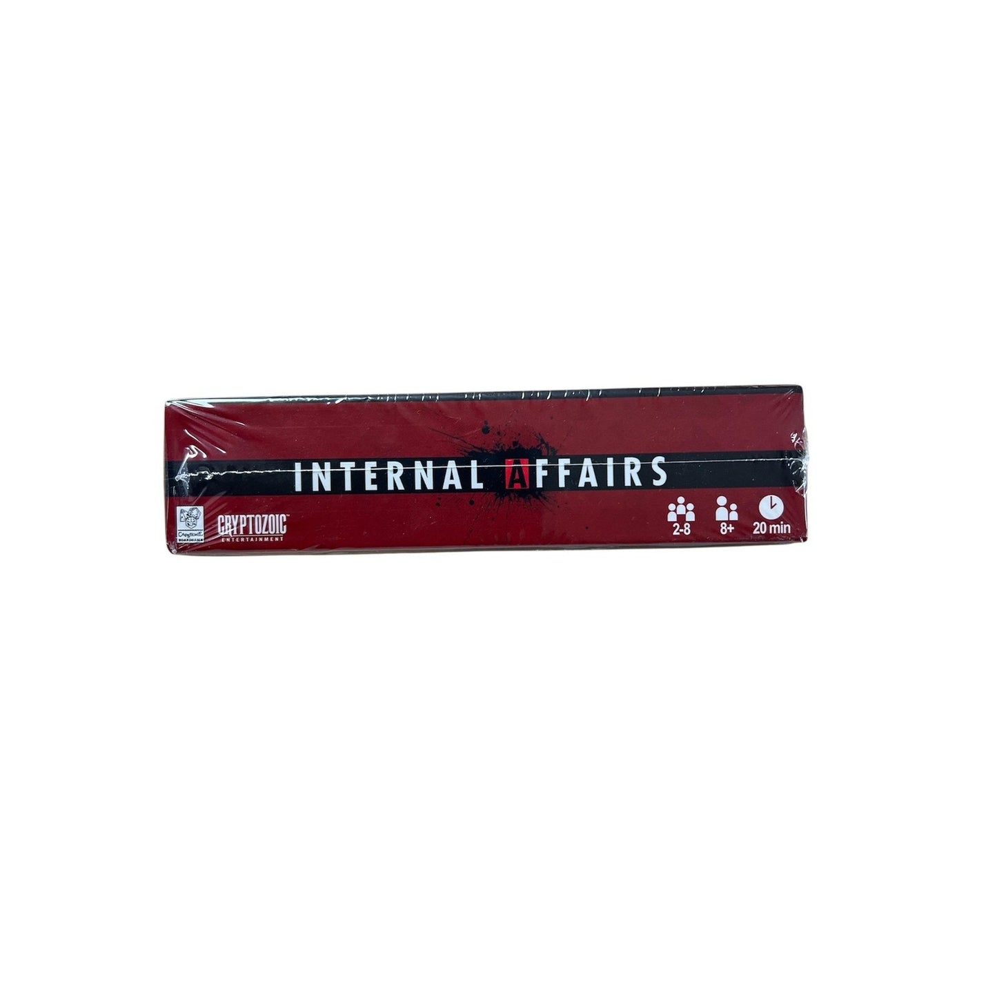 Internal Affairs Card Game 2-8 20 Min Age 8+ New Sealed Cryptozoic Entertainment