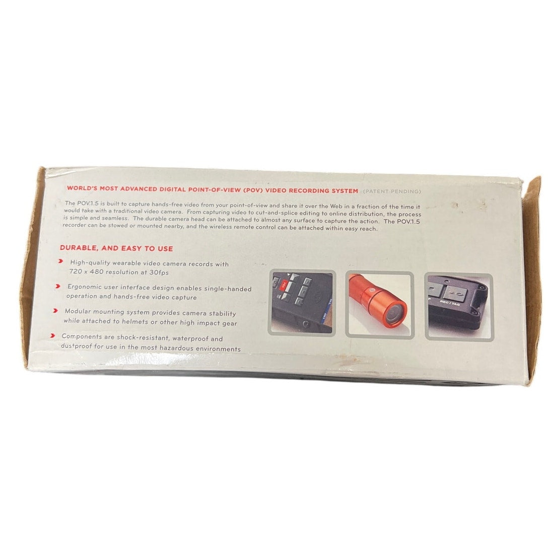V.I.O POV .1.5 Max 8GB Camera NIB Photo Video System