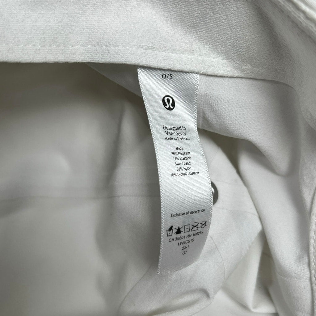 Lululemon Lorissa's Kitchen Adjustable Strap Thin Hat *Stains*