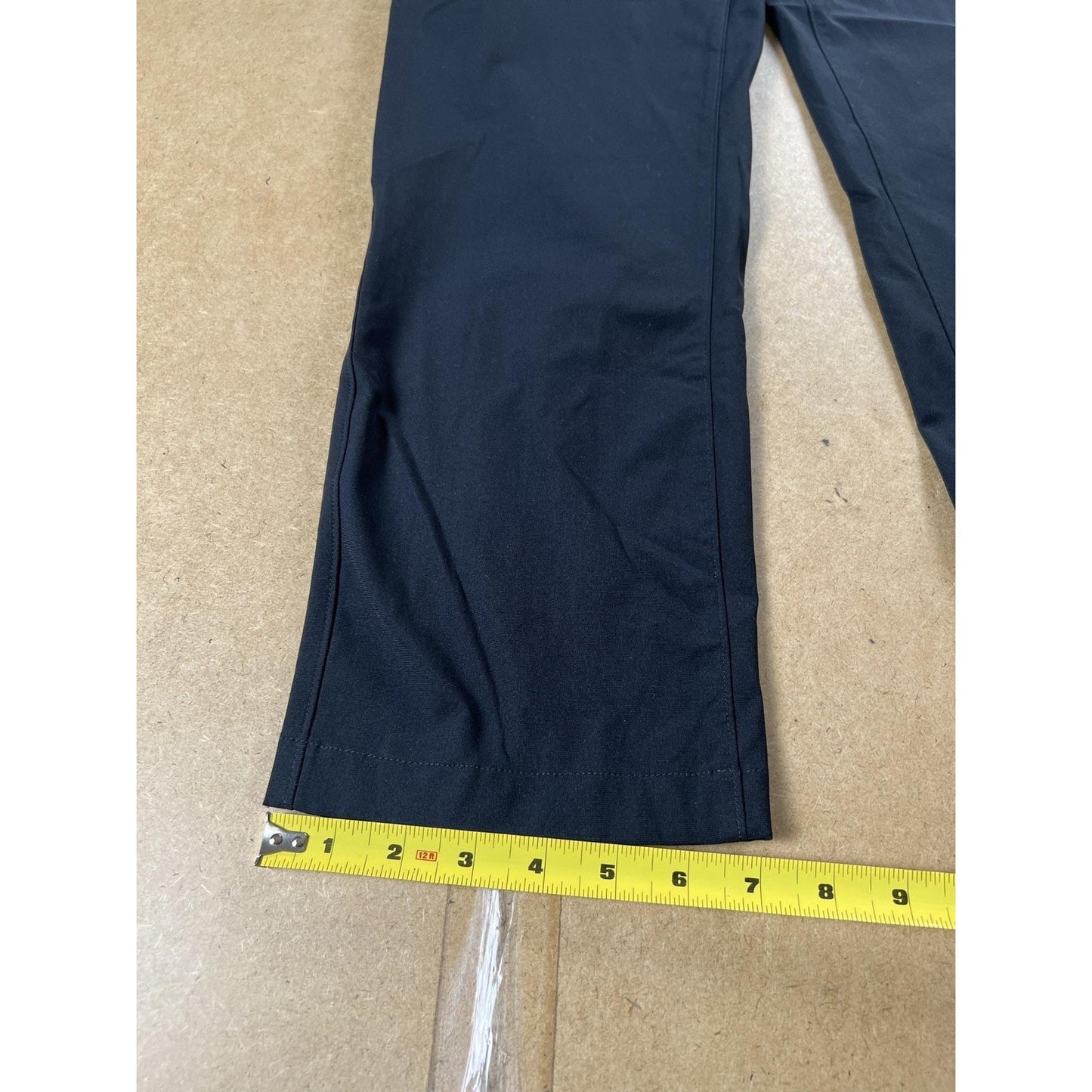 Vuori Pants Unisex XL Black Jogger Microfiber Drawstring Pockets Slim Fit