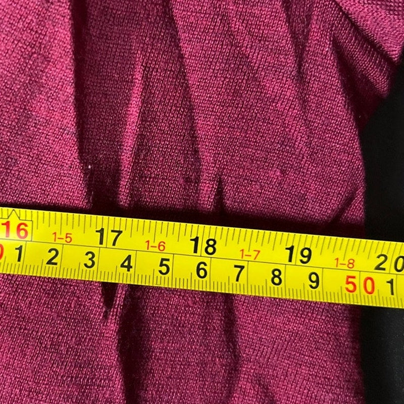 Eileen Fisher XL Red Cardigan 100% Merino Wool