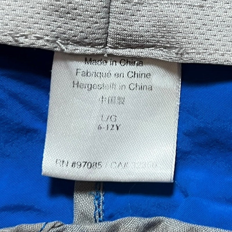 Ocean Pacific Boys Blue Bucket Hat Mountain Scene Size Large L 6-12Y