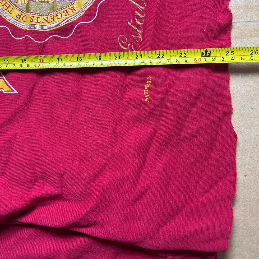 Vintage University Of Minnesota Gopher Red Crewneck Sweatshirt Size XL