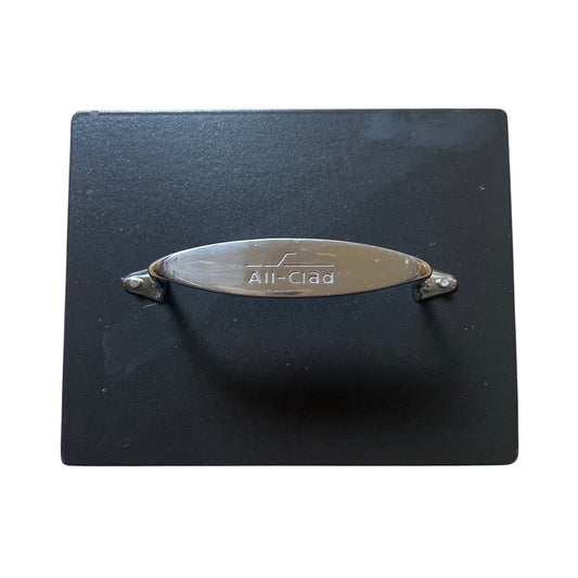 ALL CLAD Press Non Stick Cast Iron Panini Steak Bacon Press 10 x 8