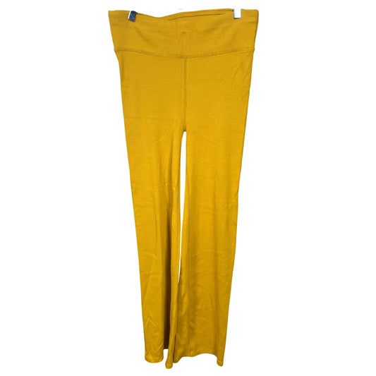 Pact XL Yellow Leggings Chai Karissa Bootcut
