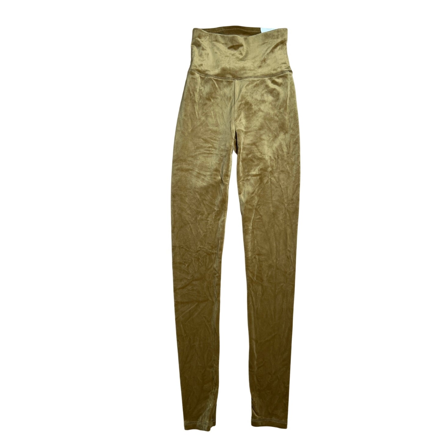 NWT Offline Aerie Gold Velvet Women Leggings Size Small
